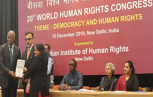 human rights award